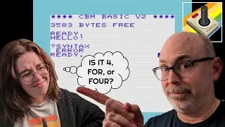 Her First Commodore VIC-20 BASIC Program! retroKat Reactions.