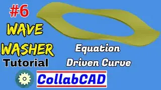How to Create a Wave Washer in CollabCAD