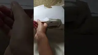 начинается обклейка