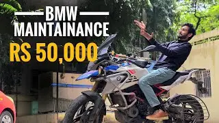 BMW 310 GS Service Cost Most Expensive 45,000 Rs in 1 Year Review Should You Buy In 2024 ?
