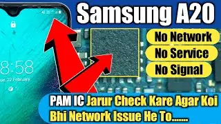 Samsung A20 Network Solution | Samsung Galaxy A20 No Network🚫No Service📶No Signal Solution |