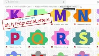 Edpuzzle Escape Room Letters
