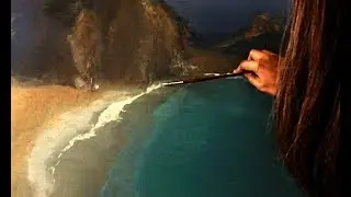 Painting the Mcway Falls with Oil Paints