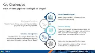 SAP Test Automation by Shyam Agarwal (Wipro)