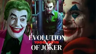 Evolution Of Joker 1966-2019