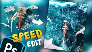 Sea Explorer | Speed Edit | FREE PSD!! & STOCKS!!