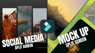 Split screen Templates in Filmora 12 | How to use split screen templates in filmora 