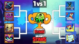 Who is the Best SCARY TALES vs SPONGEBOB Brawler? Season 31 - Brawl Stars Tournament
