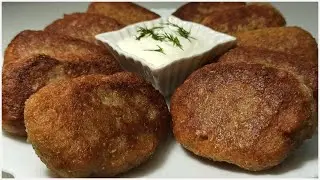 По совету брата, приготовил эконом котлеты, ни грамма мяса.
