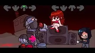 Friday Night Funkin НО место Трикки занял ХЕНК, Friday Night Funkin Hank. прохождение