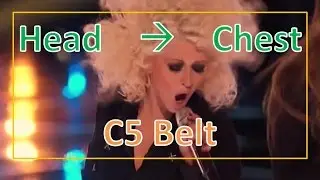 Vocal Morph 6 - Christina Aguilera - Head to Chest Belt 