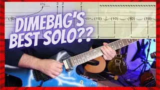 Pantera - The Sleep Guitar Solos (with Guitar Tabs in E Standard))