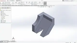 Solidworks Basic 3D Me Modeling Part 3 #shorts #solidworks #model #new video