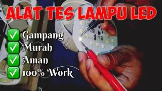 Alat tes lampu LED 