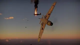 War Thunder: Dogfights in the Bf 109 E-4 (Realistic Battles)