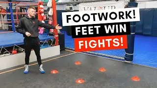 FOOTWORK DRILLS 👣 Footwork training for 
