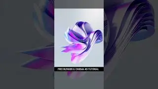 😱 FREE BLENDER 3D & CINEMA 4D TUTORIAL ON MY CHANNEL 