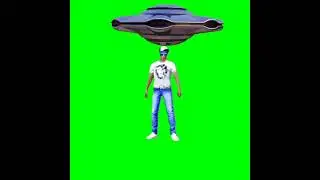 Freefire green screen alien ufo vs Sad Emote|Subscribe green screen effect|green screen video