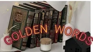 Golden Words....//Taleemi Markaz//