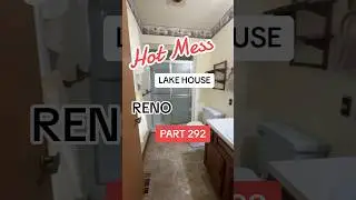 HOT MESS LAKE HOUSE RENOVATION PART 292 | BATHROOM DEMO DAY