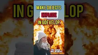GDevelop tutorial - Make Objects Explode With Force in GDevelop 5! 