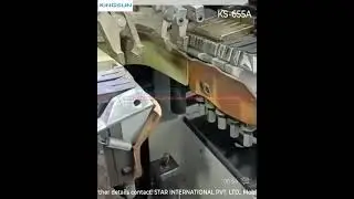 KS-655A  Automatic Heel Lasting Machine for long boots without cement