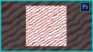 [ Photoshop Tutorial ] Diagonal Jagged Stripes Pattern in Photoshop