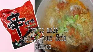 How to prepare special Shin Ramen korean noodles ala cha