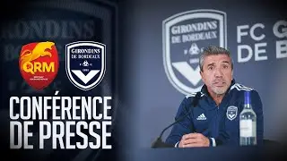 La conférence de presse avant Quevilly-Rouen vs Bordeaux