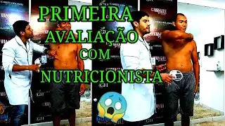 PRIMEIRA VEZ SENDO AVALIADO PELO NOSSO NUTRICIONISTA GABRIEL HOLANDA