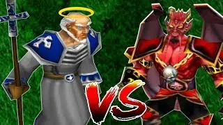 Бог против Дьявола Warcraft 3