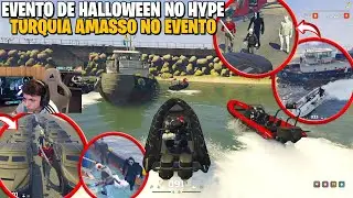 EVENTO DE HALLOWEEN | TURQUIA AMASSOU NO EVENTO? | COMPETIÇÃO COM TODAS TROPA!