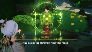 Nahida Mind Reading in her Story Quest