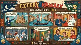 ): CZTERY KAWAŁY — Biesiadny Hit! 😂🎉 (Piosenka o śmiesznych historiach)