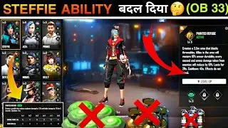 Steffie character ability after ob33 update change⚡what is the ability of steffie after OB 33 update