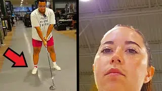 Maya and Russel get some SPORT equipment at the store
