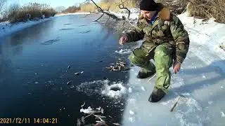 КЛАССНАЯ БЫЛА РЫБАЛКА!!!  Зимняя рыбалка на мормышку. Рыбалка в Оренбуржье. Новости Оренбурга.
