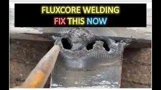 Learn tips how to weld holes | Gasless Fluxcore welding for beginners