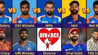 Comparison: Mohammed Shami vs Jasprit Bumrah vs Mohammed Siraj | Complete Comparison 2025