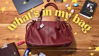 what's in my bag but every bag is an 'analog bag' when you try to bring all your hobbies everywhere