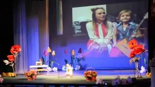 Настя Тюрина. 6 лет. Концерт в Тамбовском драмтеатре.