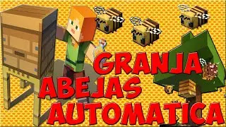 GRANJA DE ABEJAS | TUTORIAL MINECRAFT 1.15
