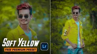 Soft Yellow Lightroom Photo Editing🔥| Lightroom Premium Preset