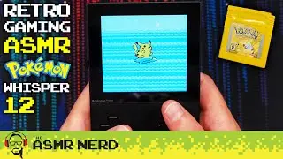 Retro Gaming ASMR | Pokémon Yellow Cozy Tingles! [whispering, button pressing, nostalgia]