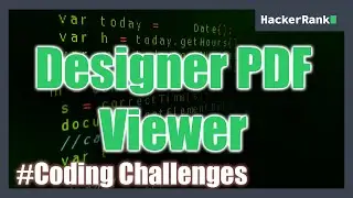 Designer PDF Viewer | Coding Challenges #28