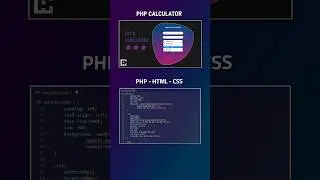 PHP Calculator | Calculator using HTML CSS & PHP 