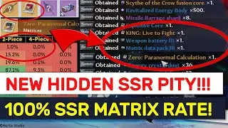Tower of Fantasy - MUST SEE NEW SSR PITY RATES!! 100% SSR Matrix AFTER PITY!!