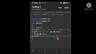 program to find greatest among three number in c
