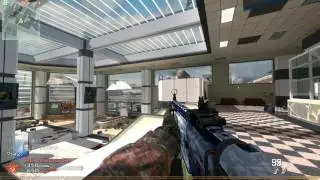 Call of Duty MW2 Terminal - SCAR-H silenced PC Nuke Gameplay