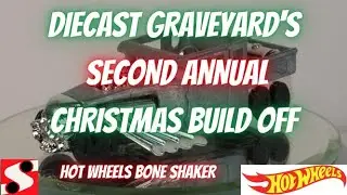 Diecast Graveyard Christmas Build Off - Hot Wheels Bone Shaker
